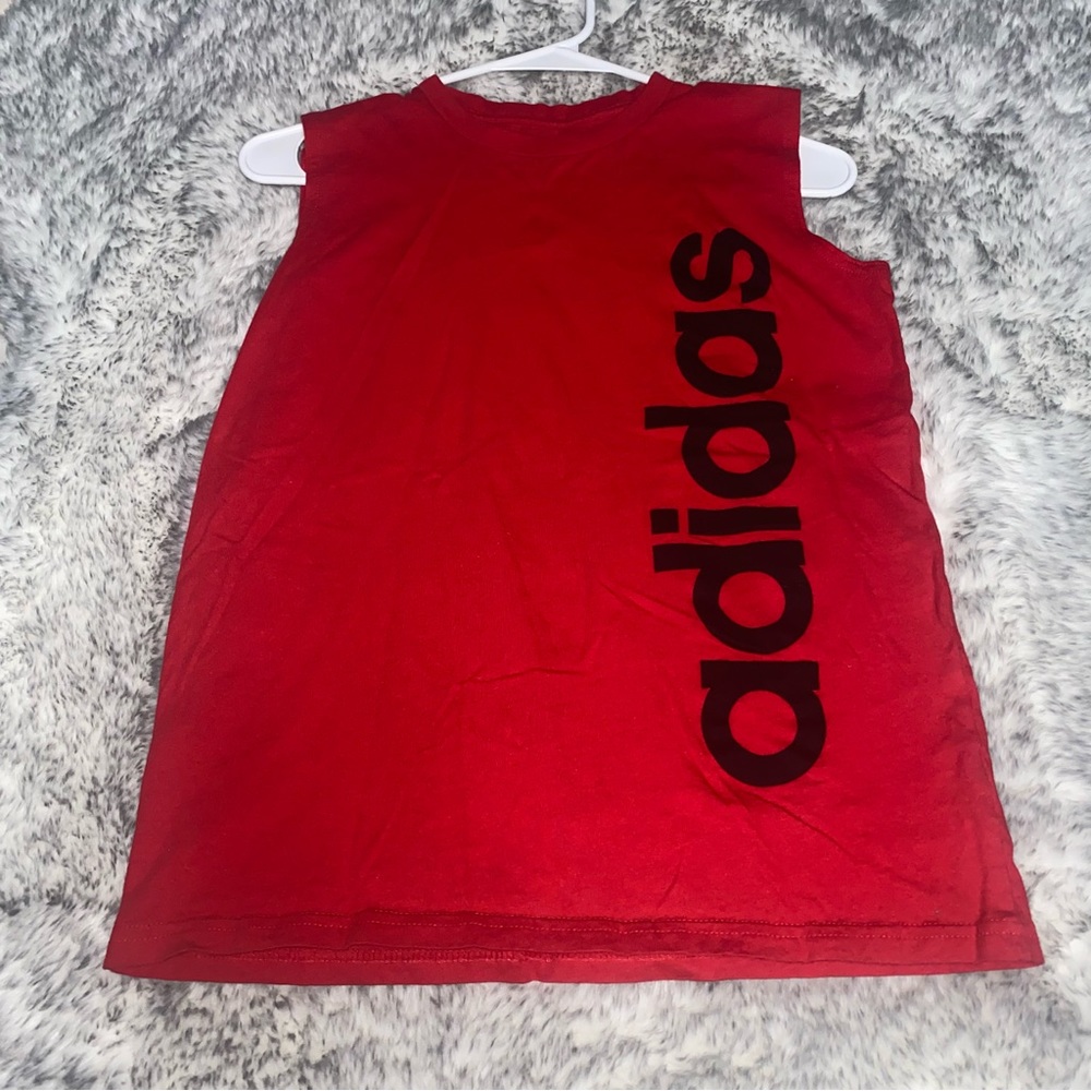 Red Adidas Tank Top